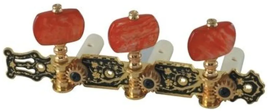 Fire&Stone Mechanik für Konzertgitarre 4/4 Satz Acrylknopf 545344