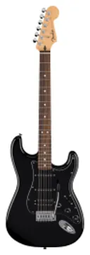 Fender Standard Stratocaster HSS Black