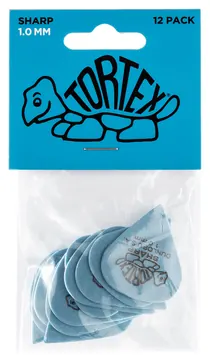 Dunlop Tortex Sharp 1.00 Player's Pack 12 Stück
