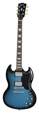 Gibson USA SG Standard '61 Stop Bar Pelham Blue Burst Originale