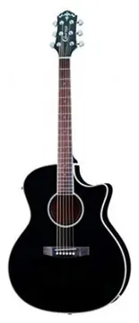 Crafter HT250CE Chitarra Elettroacustica Black