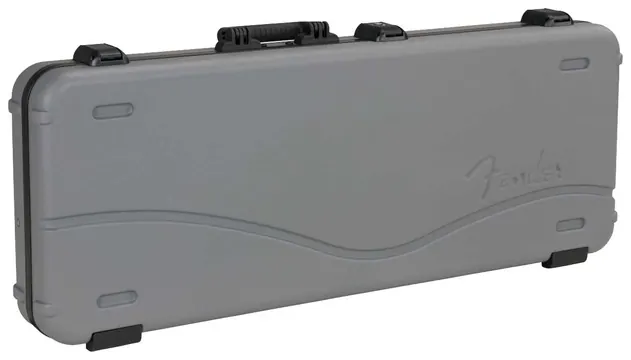 Fender Deluxe Moulded Case Silver-Blue