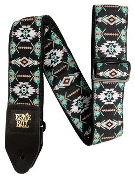 Ernie Ball 5325 Tracolla Southwestern Turquoise Jacquard Strap 2021