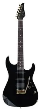 Suhr Standard Legacy, Black, Gold, EMG HSS, 510