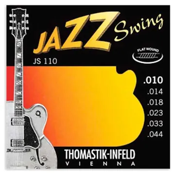 Jogo de Cordas Thomastik JS 110 Jazz Swing Guitarra Elétrica 010