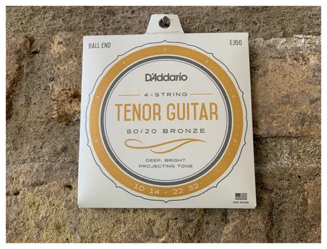 D'Addario 4-String Tenor Guitar 80/20 Bronze 10-32's