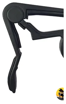 Devox Capotraste Devox DXC10 Preto Para Violão/Guitarra