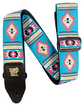 Ernie Ball 5326 Tracolla Sedona Blue Jacquard Strap
