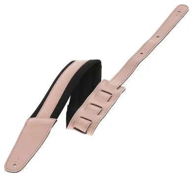 Gewa 531.311 Gitarrengurt Regular 65 Padded Ledergurt (65mm), lotus