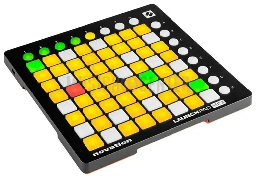 Novation Controlador MIDI Novation Launchpad X com 64 Pads e 16 Botões