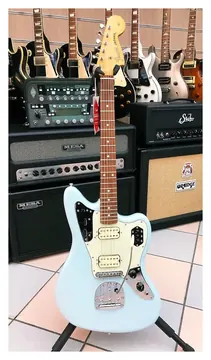 Fender Vintera 60S Jaguar Modified HH Pau Ferro Fingerboard Sonic Blue