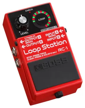 Boss RC-1 LOOP STATION 2 Inputs x 2 outputs
