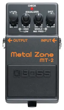 Boss MT-2 Metal Zone Distortion Guitar Effects Pedal