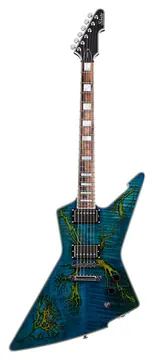 Schecter E-1 EQ Resin Transparent Blue