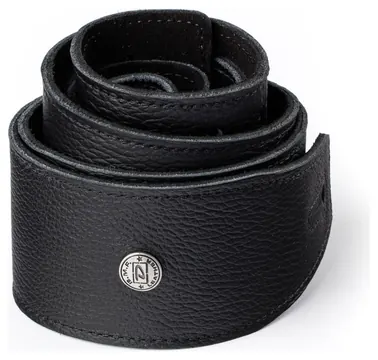 Dunlop BMF-08 Triple Black Leather Strap 2.5"