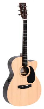 Sigma 000TCE SE Series Solid Sitka Spruce Top/Tilia Back & Sides Acoustic Guitar, Natural