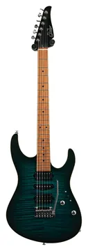 Suhr Modern Plus Trans Teal Burst Maple Fingerboard guitarguitar Select #92016