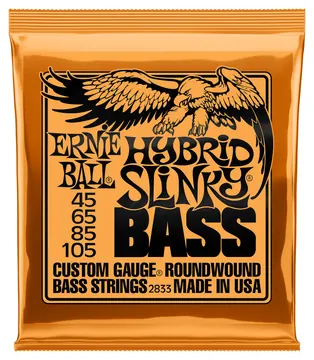 Ernie Ball 2833 Hybrid Slinky Bass 45-105