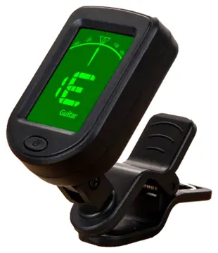 Saty Afinador Cromático Digital Tela LCD Violão Guitarra Baixo Gakki Saty Cód. ATG-01