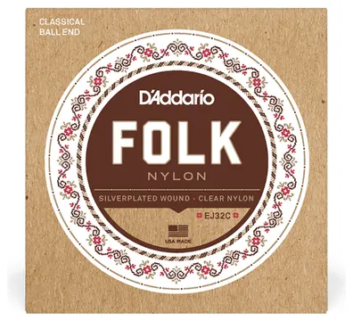 D'Addario EJ32C Saiten für Konzertgitarre Folk