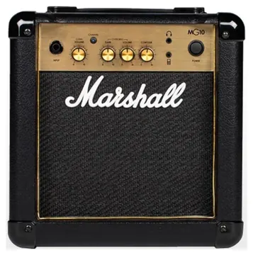 Marshall Cubo Marshall Guitarra 10w Mg10g Gold 1x6,5" 127v (8755)