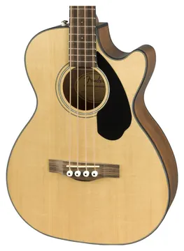 Fender CB60SCE 4-string Electro Acoustic Bass in Natural (0970183021)