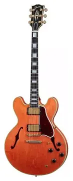 Gibson 1959 ES-355 Reissue Stop Bar Light Aged Watermelon Red