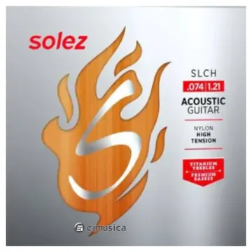 Solez Encordoamento para Violão de Nylon Solez - Modelo SLCH - Tensão Pesada