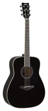 Yamaha Transacoustic Aço FG TA BL Preto Yamaha FGTA