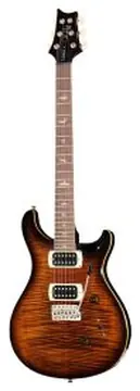 PRS SE Custom 24 Black Gold Burst Chitarra Elettrica Mancina