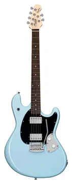 Sterling S.U.B. Stingray SR30 Guitar Daphne Blue