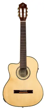 Ortega Guitare Rce141 Epicea Naturel Lh