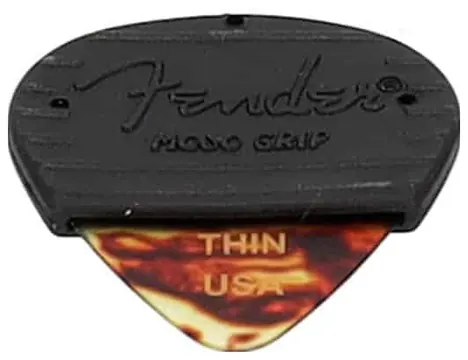 Fender Mojo Grip Tortoise Plektren - Thin - 3er Pack