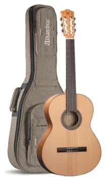 Alhambra Student 2F Flamenco + 9738 25mm Gigbag