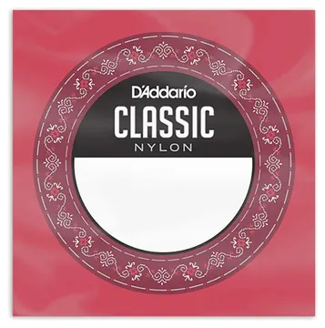 Corda DAddario J2706 Guitarra Clássica Nylon Tensão Normal 6ª Mi