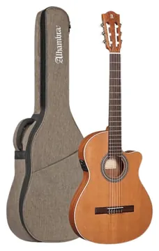 Alhambra Z-Nature CT EZ Chitarra classica elettrificata cassa stretta + Borsa omaggio