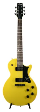 Heritage Ascent Collection H-137 P90 Electric Guitar, Marigold Yellow