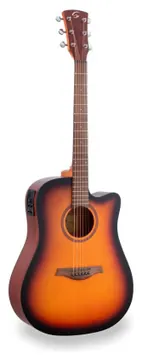 Soundsation Dreadnought Cutaway c/preamp CODY DNCE-SBT