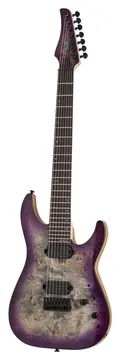 Schecter C-7 Pro Aurora Burst