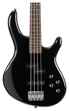 Cort Action Bass Plus 4-string Bass in Trans Black