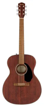 Fender CC-60S All-Mahogany Concert touche Noyer Natural