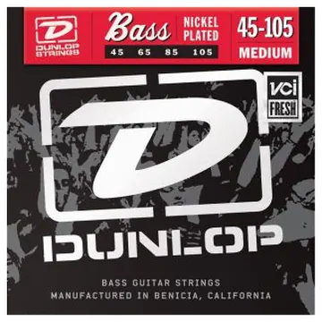 Jim Dunlop Bass 4 Nickel Medium 45-105