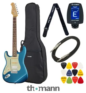 Harley Benton ST-Modern Plus HSS LH L Bundle