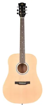 Prodipe SD25 Guitare Folk Acoustique Dreadnought Naturelle