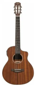 James Neligan Mini OM E/A Classic Guitar w/ Sapelli Top