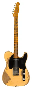 Fender Custom Shop 1952 Telecaster Super Heavy Relic Aged Nocaster Blonde