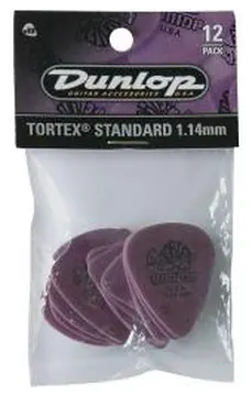 Dunlop Pack 12 Puas Tortex Standard 1,14mm