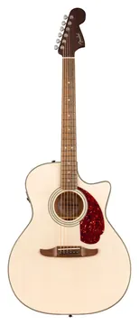 Fender California Deluxe Newporter CE WN White Blonde