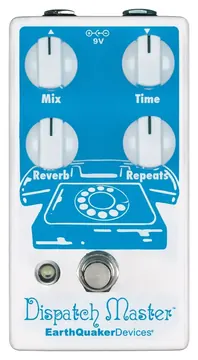 EarthQuaker Devices Dispatch Master V3 - Reverbero e Delay Per Chitarra