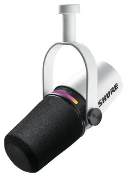 Shure MV7+ Weiß